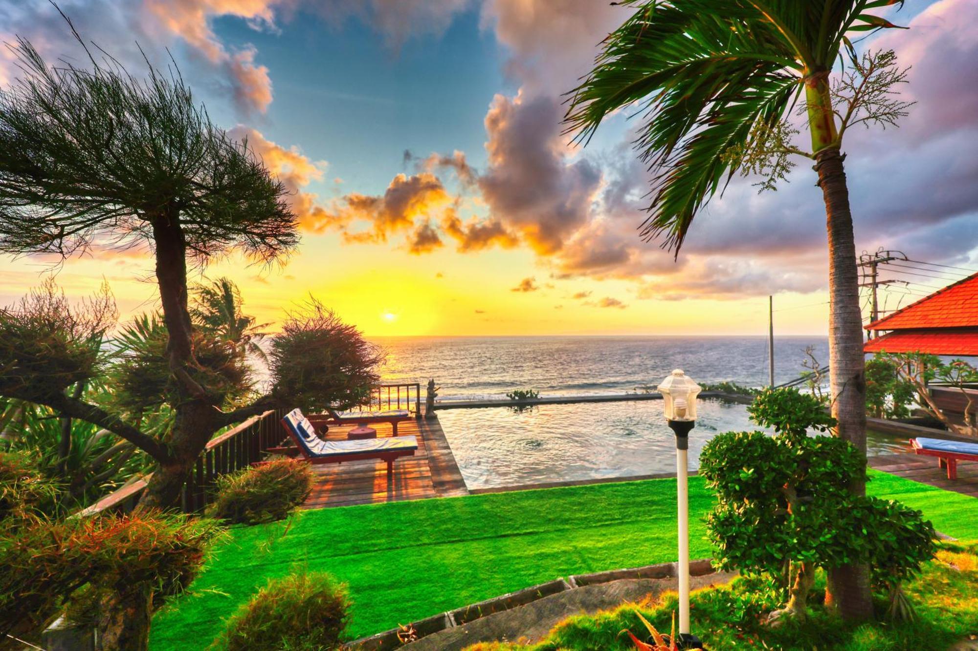Manta Cottage Seaview Plus Batununggul Exterior foto
